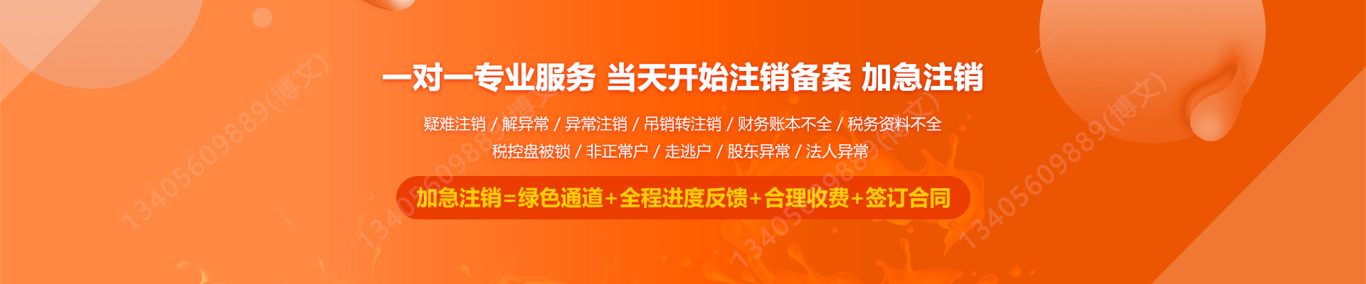 望城工商注销